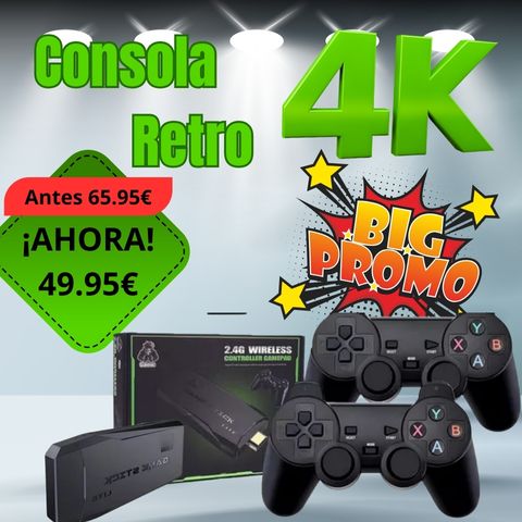 CONSOLA RETRO 10.000 JUEGOS