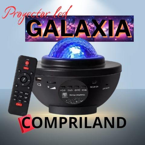 Proyector LED galaxia